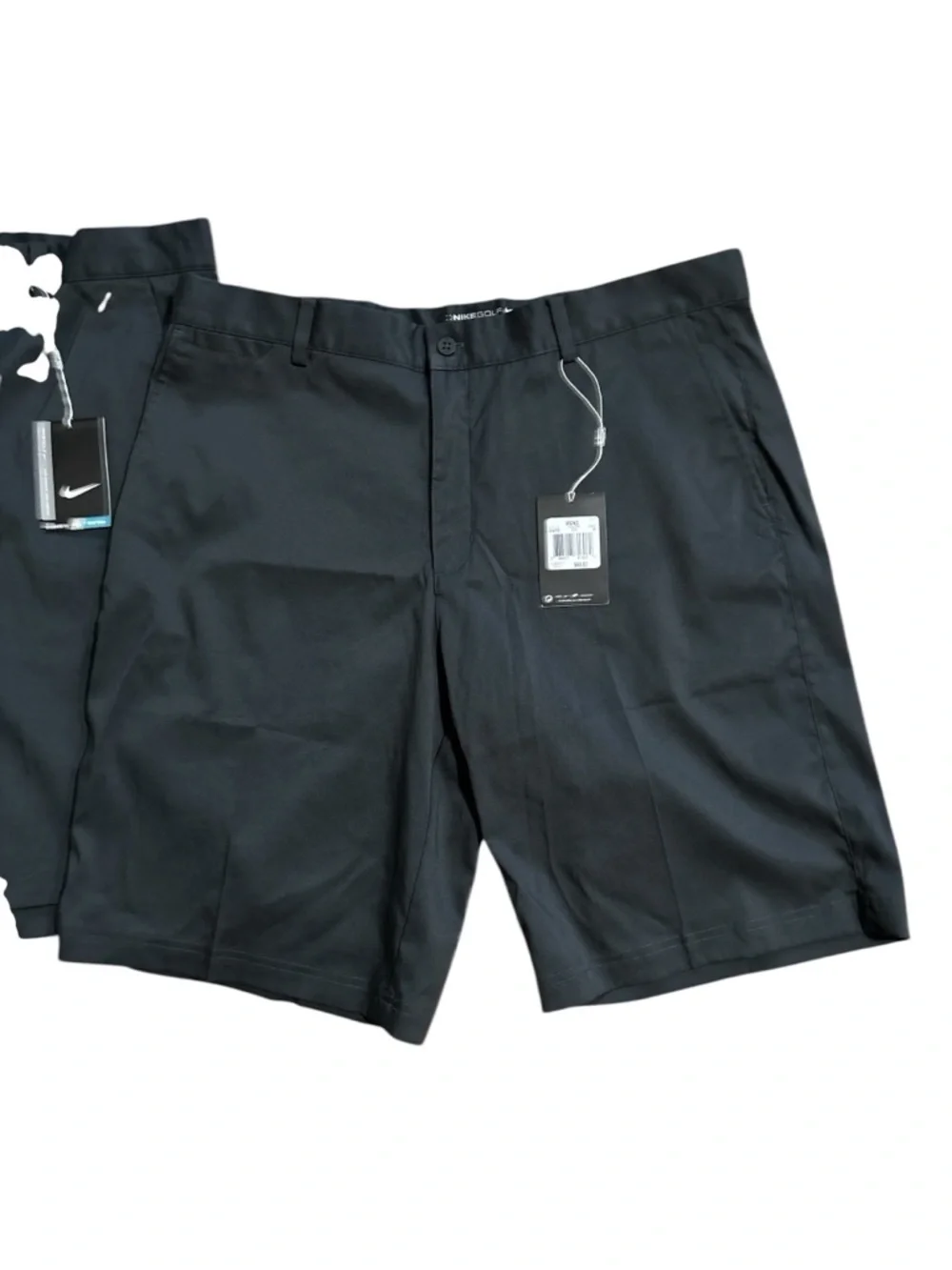 2 Pairs Nike Men’s Black Tour Performance Golf Shorts NWT Dri Fit - Picture 3 of 12